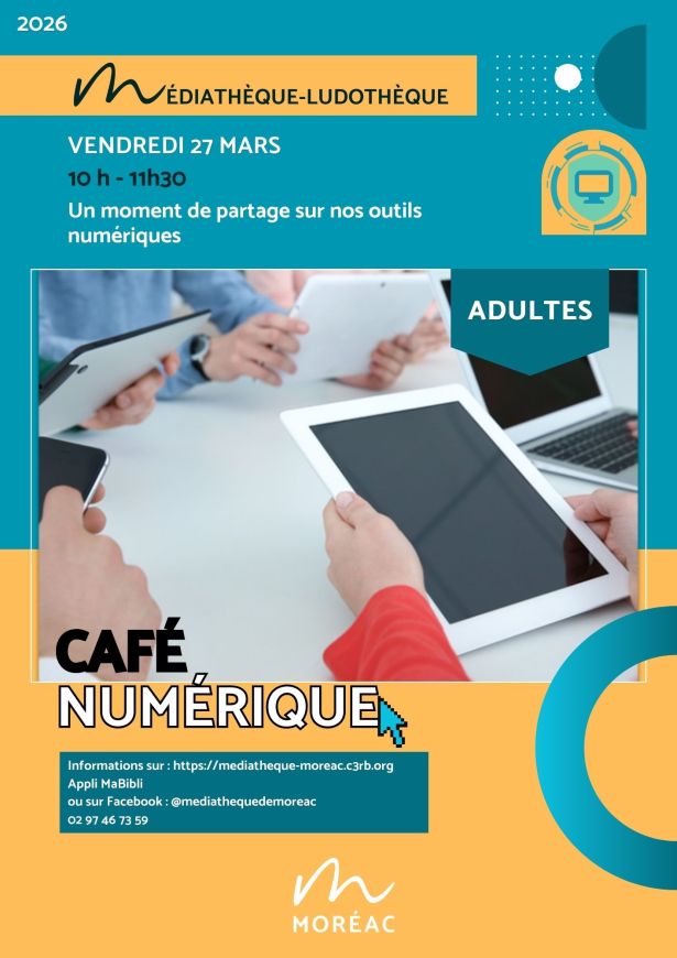2026 Affiches Cafés numériques mars 2026
