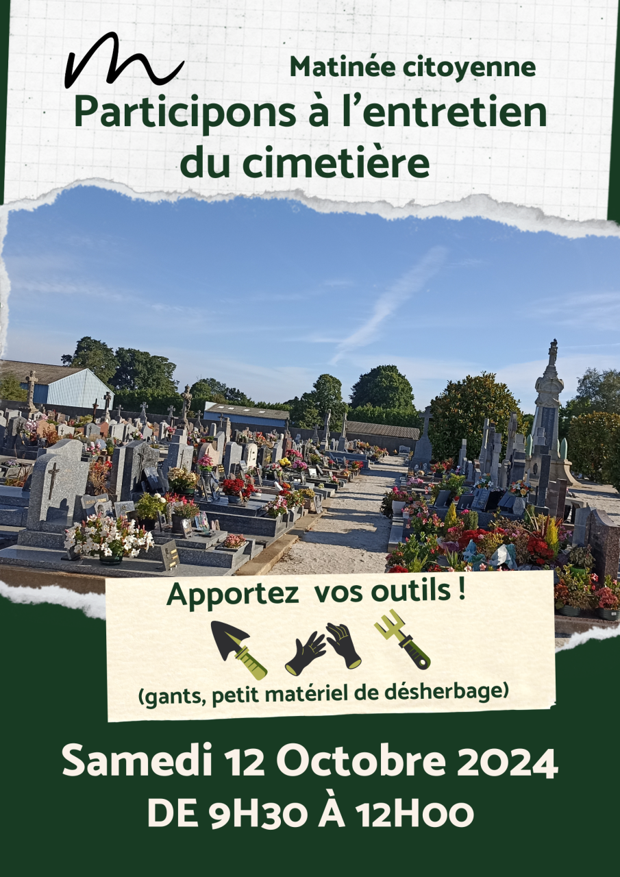 Participons à l'entretien du cimetière1