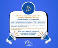 Opération d'hameçonnage par SMS utilisant le nom PayFiP en cours.